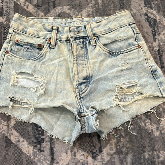 Aeropostale 90’ Cut Off Jean Shorts - Picture 1 of 4